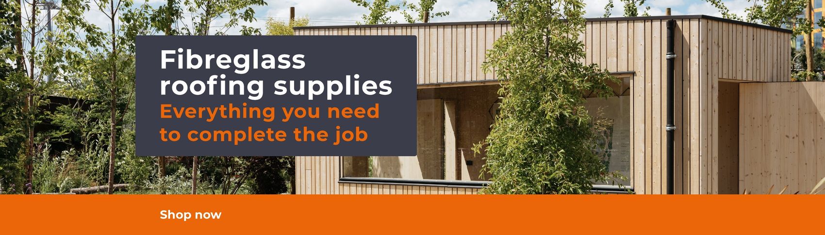 Fibreglass roofing supplies