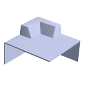 Kovertek Grey C1 Corner External Universal (For Use With A200 &amp; B260)