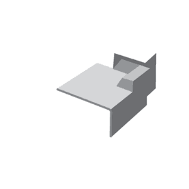 Kovertek Grey C2 Corner Right Hand (For Use With A200, B260 And D260)