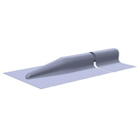 Kovertek Grey C5 Corner Expansion Closure For Use With E280