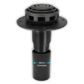Spoutlet Single Ply Rainwater Outlet