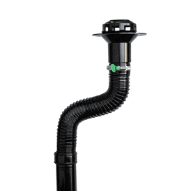 Flextender extension pipe for Spoutlet