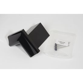TRC EPDM Flat Roof Internal Edge Corner Trim - 50mm x 50mm x 110mm (Includes fixings)