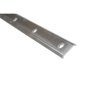 TRC Aluminium Termination Bar For EPDM Rubber Roofing - 2.5m