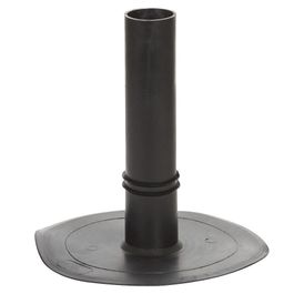 TRC EPDM Flat Roof Rainwater Drainage Outlet - Black