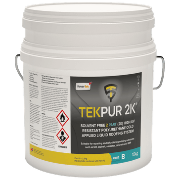 TekPur 2k PU Solvent Free Polyurethane System (Grey) - 15.5kg
