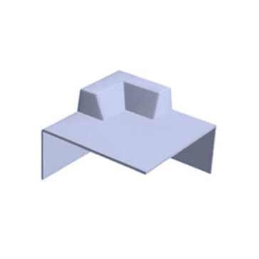 Kovertek Grey C1 Corner External Universal (For Use With A200 &amp; B260)