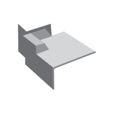 Kovertek Grey C2 Corner Left Hand (For Use With A200, B260 And D260)