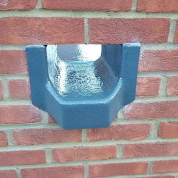 KoverTek Wall Outlet Gully Trim - Grey