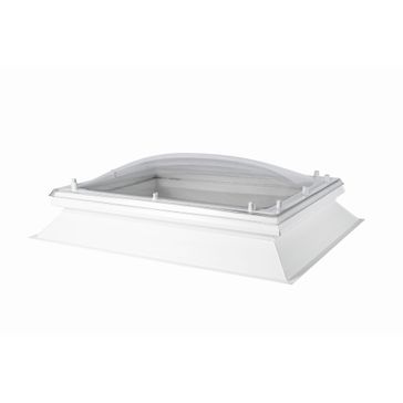 Coxdome Classic Polycarbonate Flat Roof Dome (Fixed)