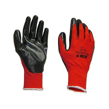 Scan Red Nitrile Glove