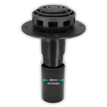 Spoutlet Single Ply Rainwater Outlet