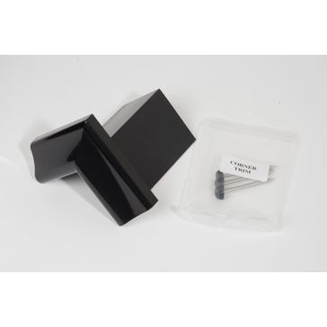 TRC EPDM Flat Roof Internal Edge Corner Trim - 50mm x 50mm x 110mm (Includes fixings)