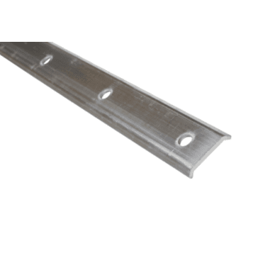 TRC Aluminium Termination Bar For EPDM Rubber Roofing - 2.5m