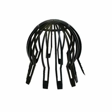 TRC Domed Leaf Guard For Flat Roof Drain Outlet - Dark Grey