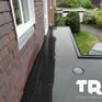 TRC Flat Roof Horizontal Thru Wall Drain Outlet Spigot - Brown additional 4