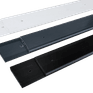 TRC Pre-Drilled Flat Roof Gutter Trim - 2.5m (Sold In Pairs includes clips and fixings) additional 2