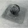 TRC Domed Leaf Guard For Flat Roof Drain Outlet - Dark Grey additional 2