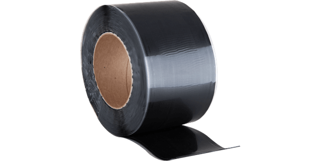 TRC 6" Semi-Cured EPDM Join &amp; Seal Cover Tape - Black