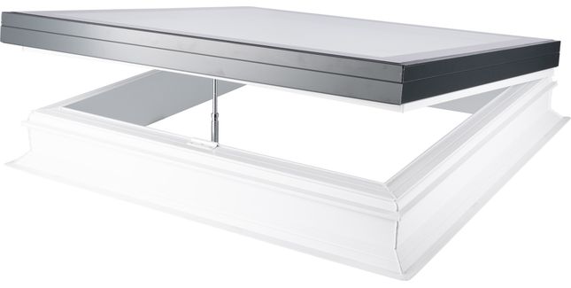 Coxdome Lumiglaze Double Glazed Electric Rooflight With 160mm Vertical Upstand &amp; Ventilation