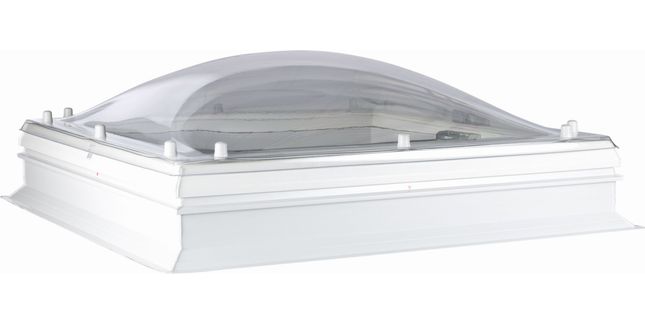 Coxdome AOV Polycarbonate Dome - 160mm Vertical Upstand
