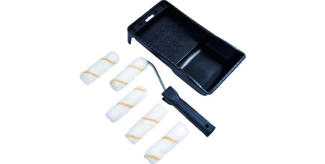 CMS 4" Mini Paint Roller &amp; Tray Kit